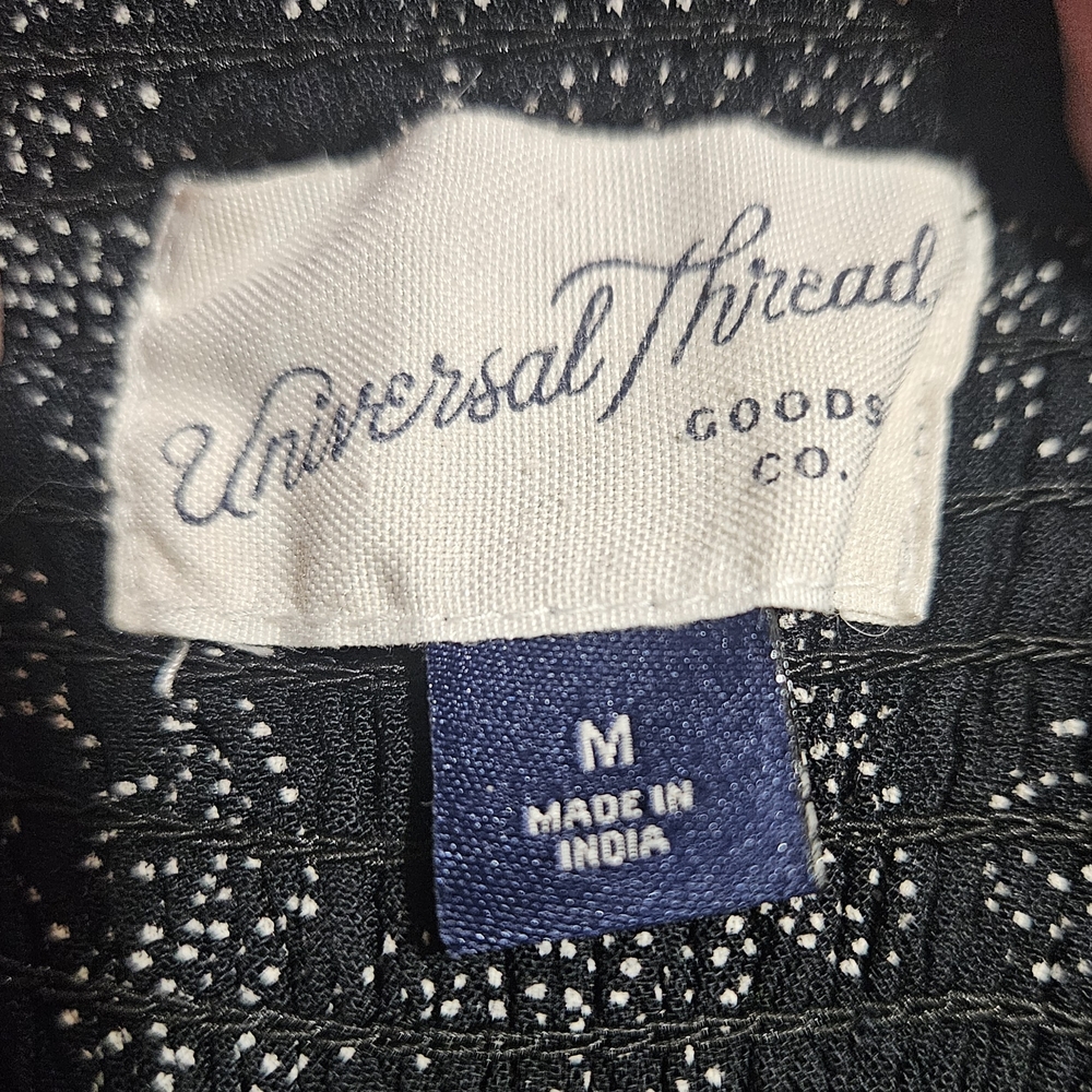 Universal Thread Black Patterned Jumpsuit - image 2